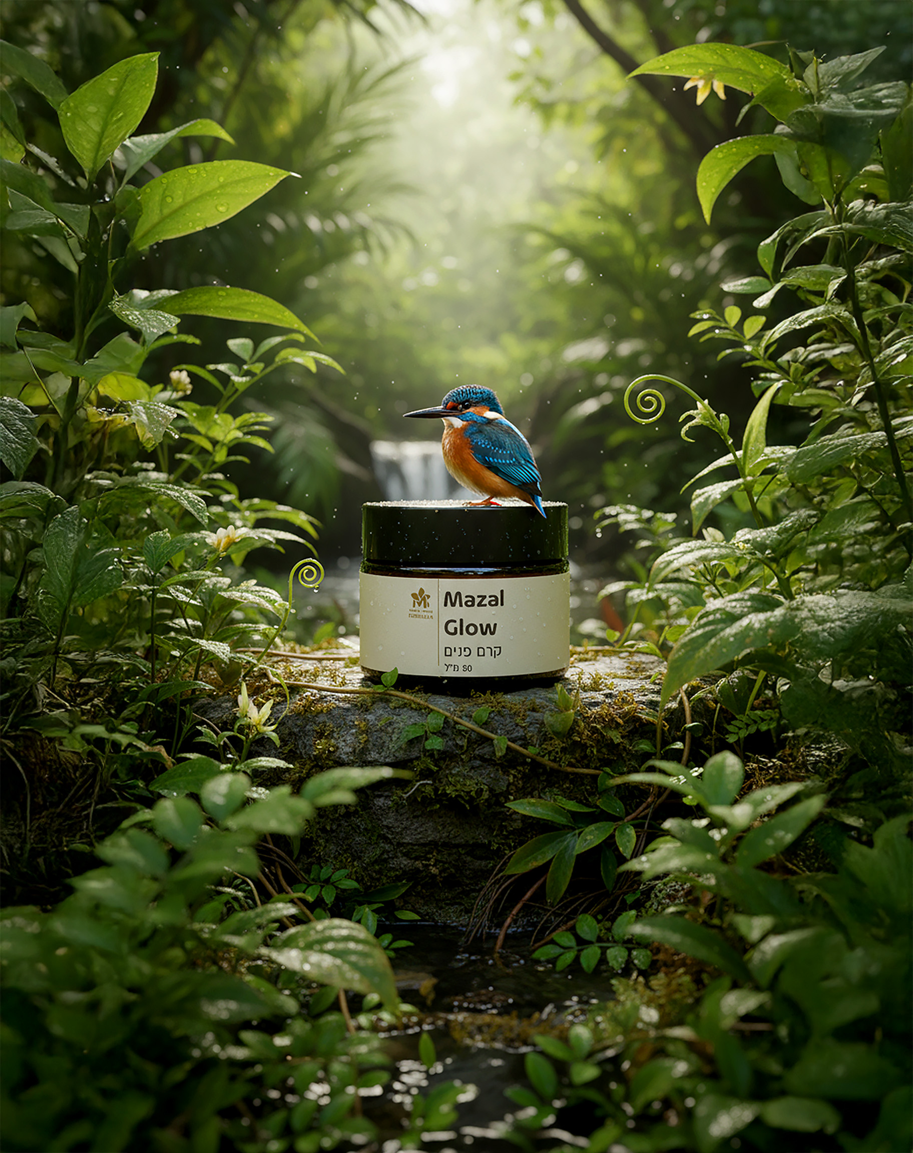 14 Mazal-Glow קרם פנים על בסיס שמנים אתרים- 1 יח׳ – תמונה 2