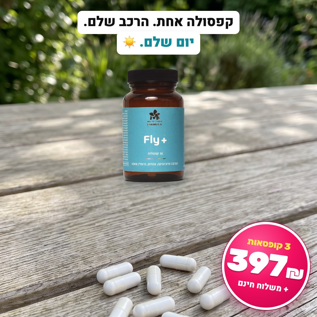 קפסולה אחת. הרכב שלם. יום שלם.